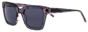 abele optik Damen Sonnenbrille in Lila/Pink transparent 721941