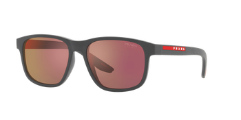 Prada Linea Rossa Sonnenbrille PS 06YS UFK10A 56 Grau matt