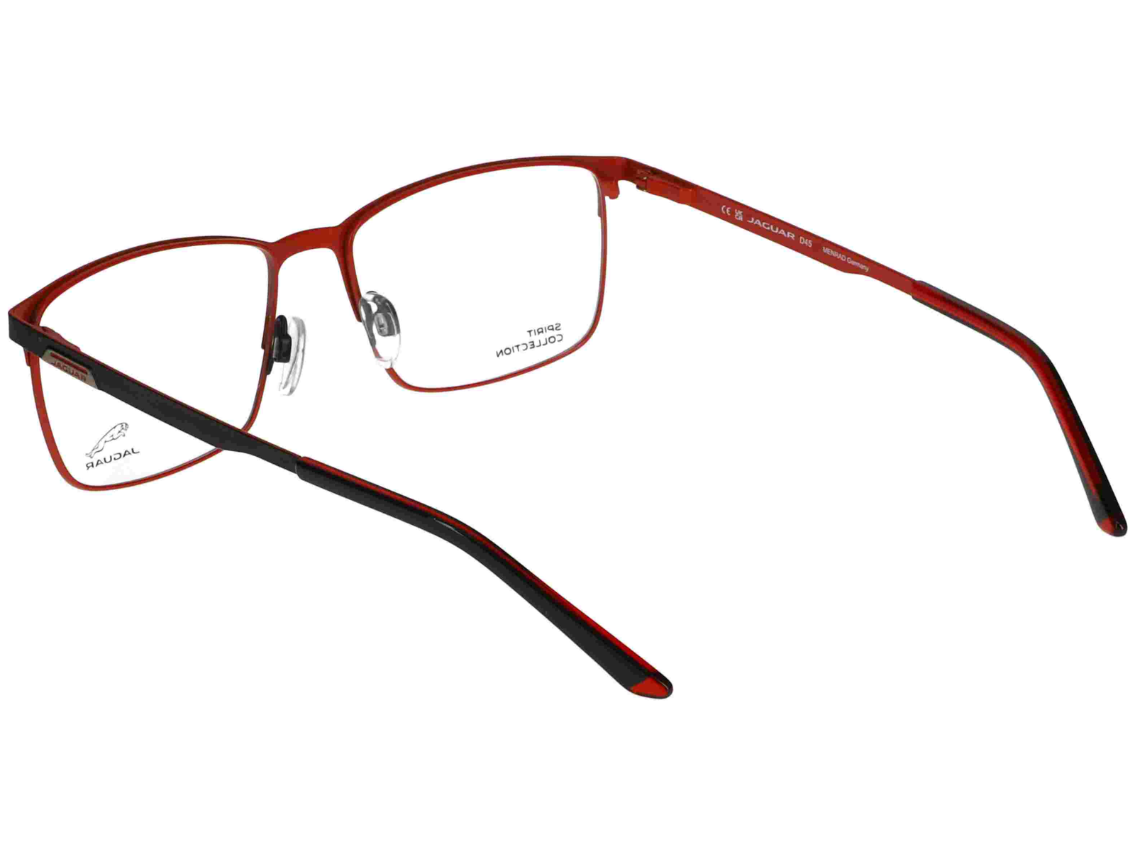 Das Bild zeigt die Korrektionsbrille 3632 6100 von der Marke Jaguar in schwarz.
