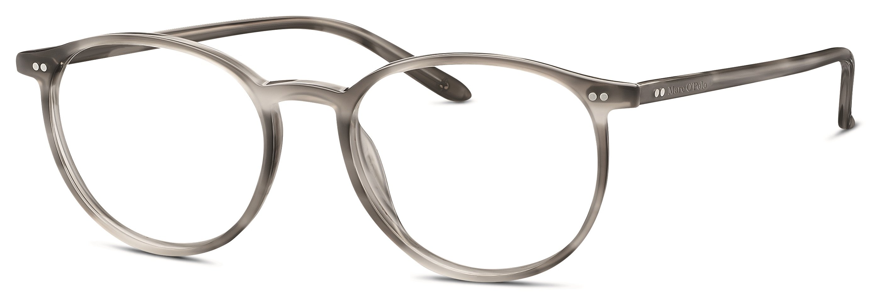 Das Bild zeigt die Korrektionsbrille 503084 33 von der Marke Marc o Polo in grau.