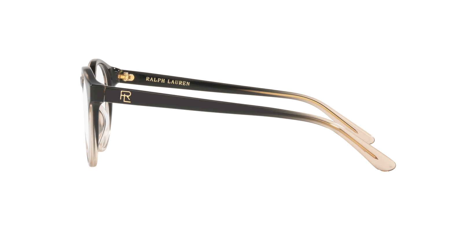 Das Bild zeigt die Bügel der Ralph Lauren Brille 6221U 6022.