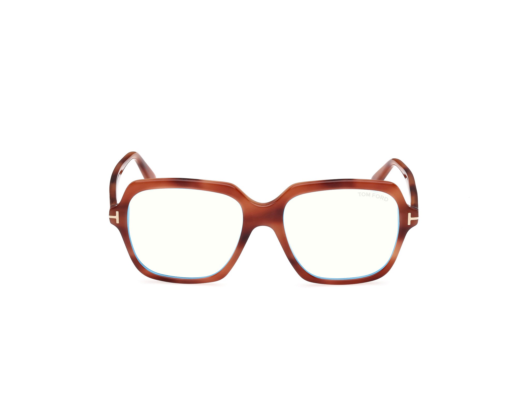 Tom Ford Brille für Damen in Rot Havanna FT5908-B 054