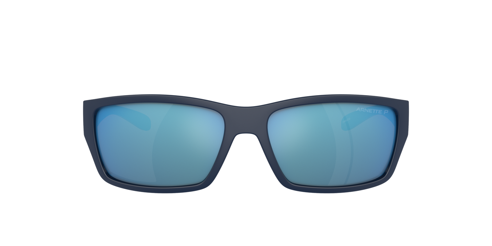 Das Bild zeigt die Sonnenbrille AN4336 275422 von der Marke Arnette in schwarz/blau.