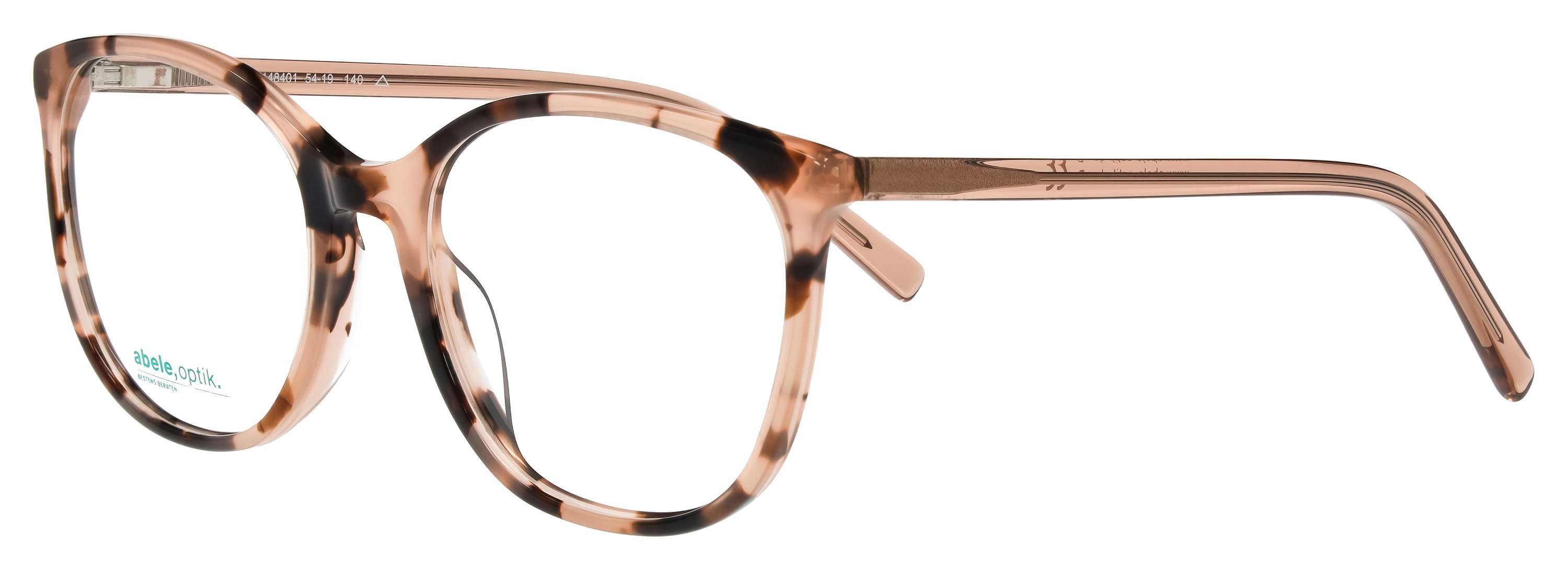 abele optik Brille für Damen in rosé / braun 148401