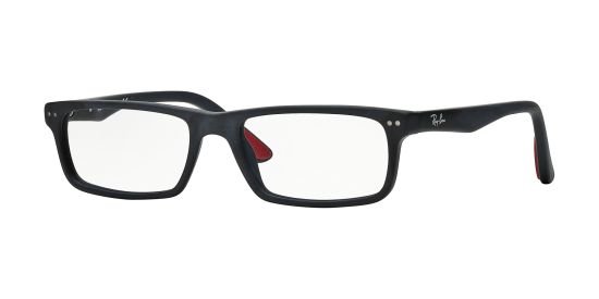 Ray Ban eckige Brille in Schwarz aus Kunststoff für Herren RX5277 2077 54