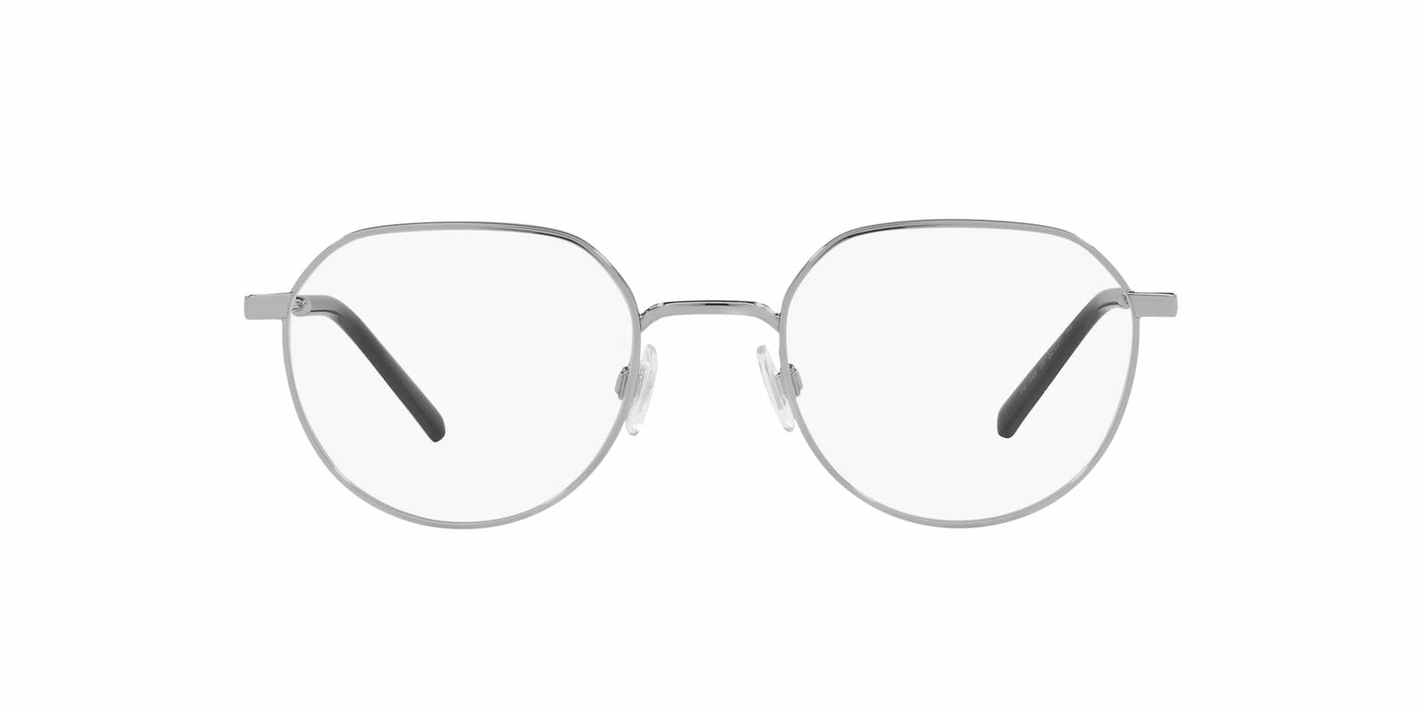 Das Bild zeigt die Korrektionsbrille DG1349 05 von der Marke D&G in silber.
