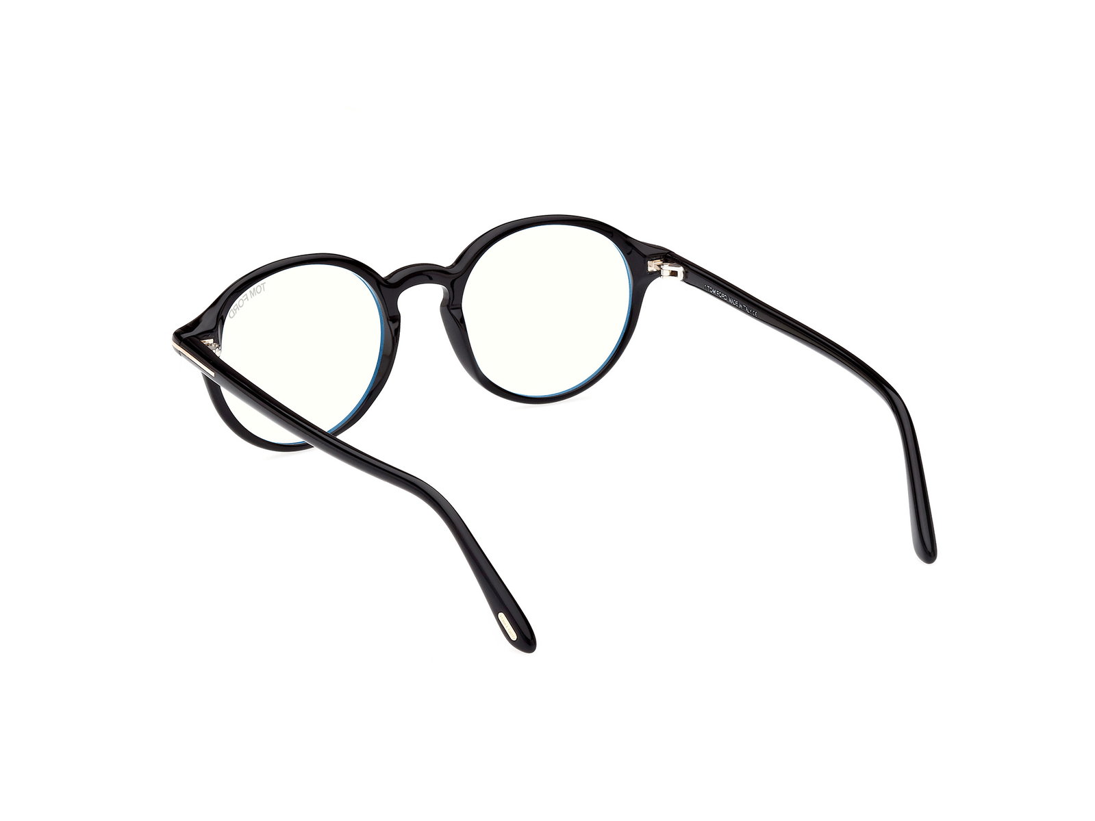 Das Bild zeigt die Korrektionsbrille FT5867-B 001 von der Marke Tom Ford in schwarz.
