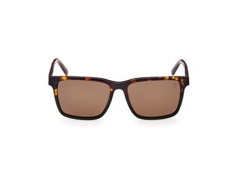 Das Bild zeigt die Sonnenbrille TB9306 55H von der Marke Timberland in dunkel havanna