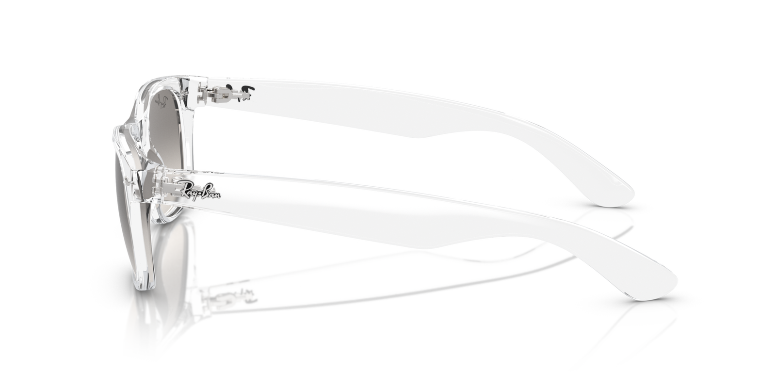 Auf diesem Bild sehen Sie die Sonnenbrille 0RB2132 von RayBan in Transparent.