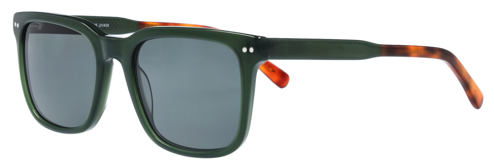abele optik Herren Sonnenbrille in Dunkelgrün/Braun 722021 