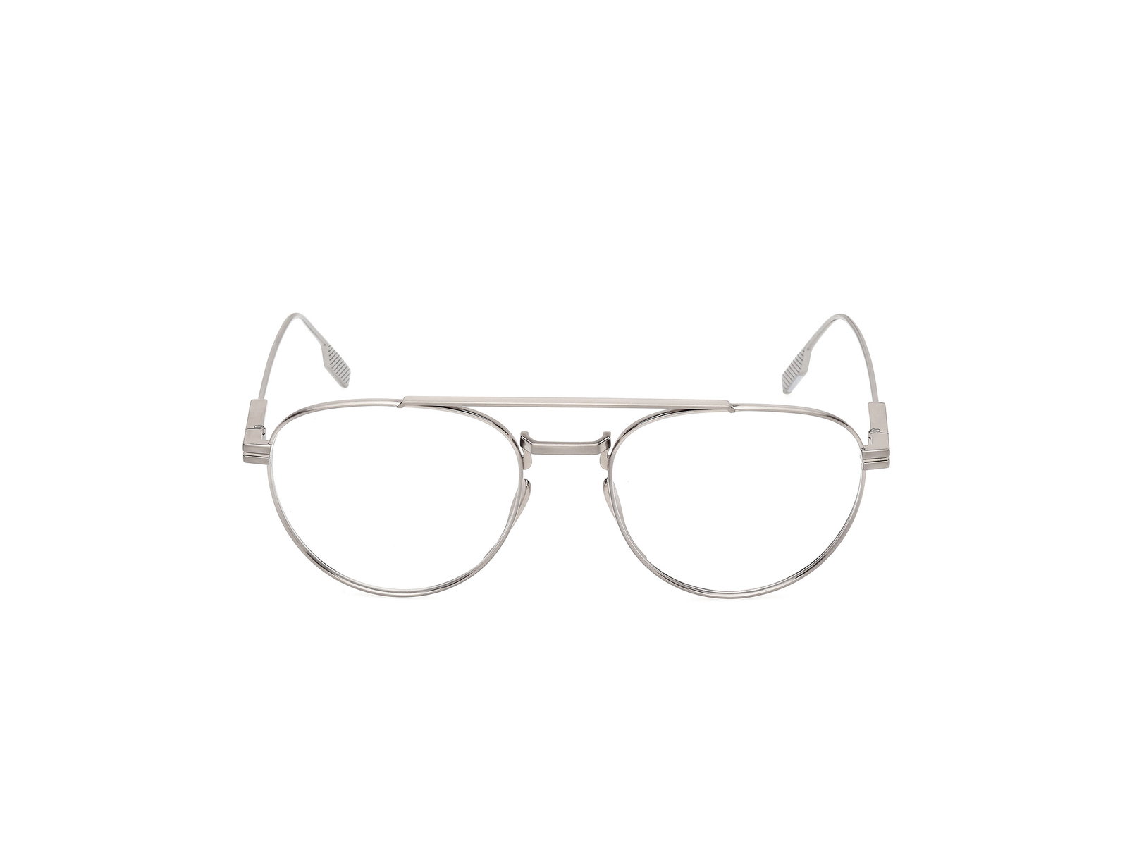 Das Bild zeigt die Korrektionsbrille EZ5287 016 von der Marke Zenga in Glänzend Satiniert Palladium.
