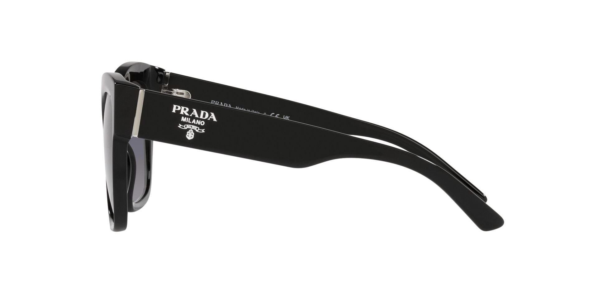 Das Bild zeigt die Sonnenbrille 0PR 17ZS 1AB09S  von der Marke Prada in  schwarz.