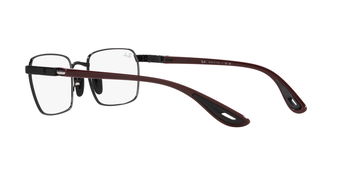 Das Bild zeigt die Korrektionsbrille RX6507M F020 von der Marke Ray Ban in Schwarz.