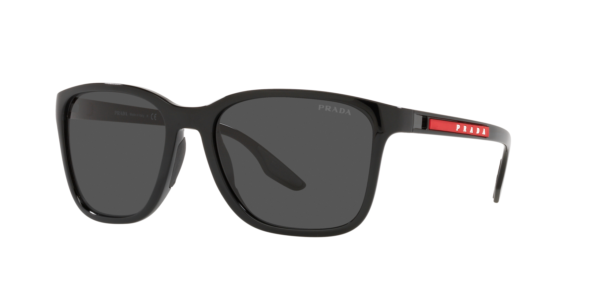 Prada Linea Rossa Sonnenbrille für Herren in Schwarz PS 02WS 1AB06F 57 Prada Linea Rossa Sonnenbrille für Herren in Schwarz PS 02WS 1AB06F 57