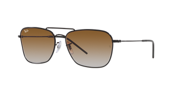 Das Bild zeigt die Sonnenbrille 0RBR0102S 002/CB von der Marke Ray Ban in schwarz.