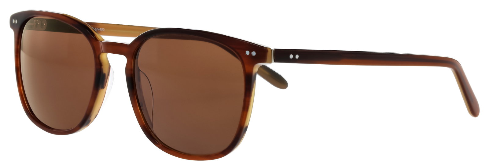 Das Bild zeigt die Sonnenbrille 721801 von der Marke Abele Optik in Braun.