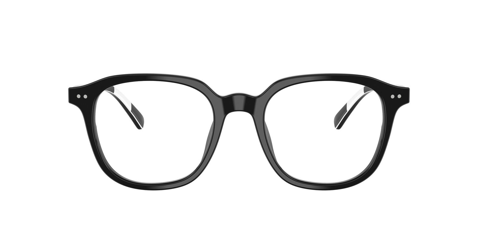 Das Bild zeigt die Korrektionsbrille 2283U von der Marke Polo in Schwarz Weiß.