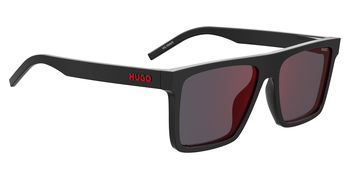 Das Bild zeigt die Sonnenbrille HG1069/S 807 von der Marke Hugo in schwarz.