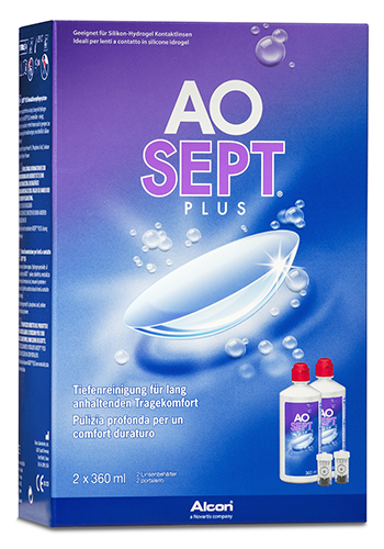 AOSEPT Plus Vorratspack, Alcon (2 x 360 ml)
