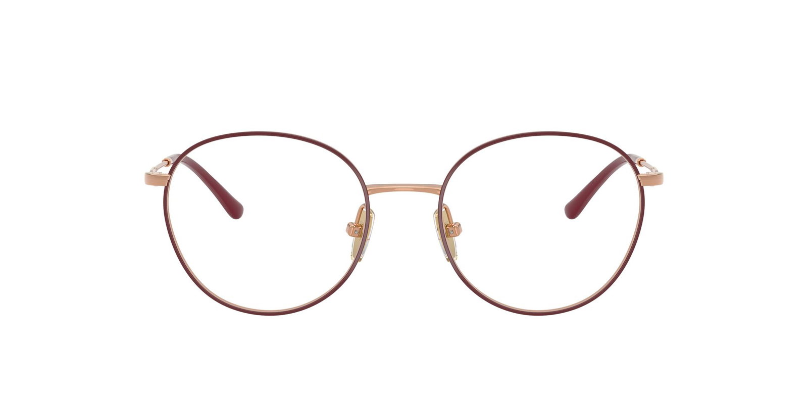 Auf diesem Bild sehen Sie die Korrektionsbrille 4280 von Vogue in Gold.