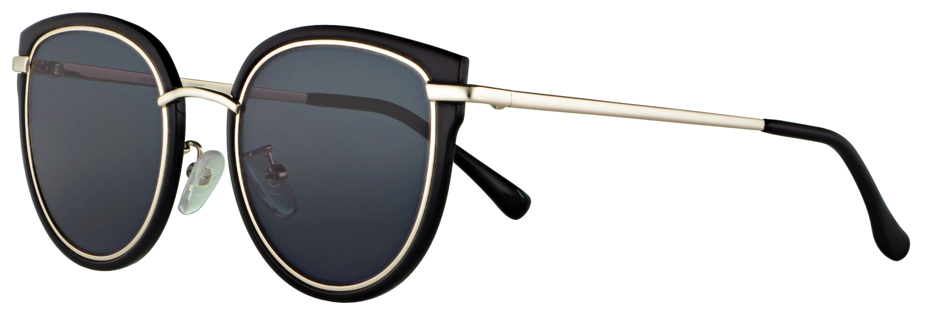 Das Bild zeigt die Sonnenbrille 718212 von der Marke Abele Optik in gold / schwarz.