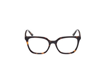 Das Bild zeigt die Korrektionsbrille GU50165 052 von der Marke Guess in Havanna.