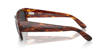 Das Bild zeigt die Sonnenbrille RB0947S 954/48 von der Marke Ray-Ban in Havanna gestreift.