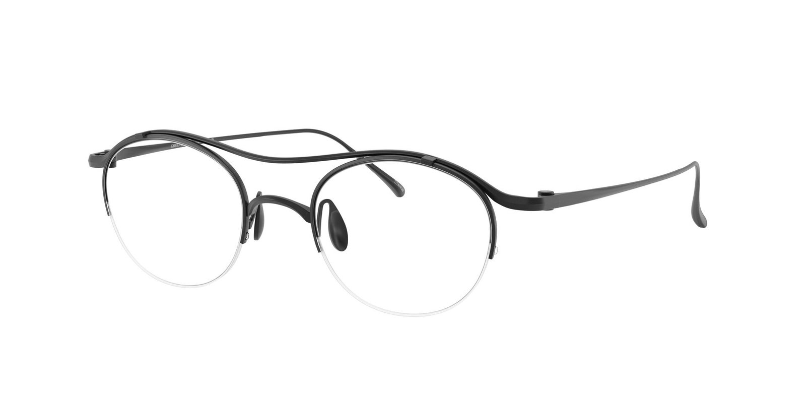 zu sehen ist die Korrektionsbrille 0AR5158T von Giorgio Armani in der Farbe Schwarz.