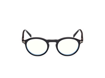 Das Bild zeigt die Brille FT5979B 001 von der Marke Tom Frod in schwarz.