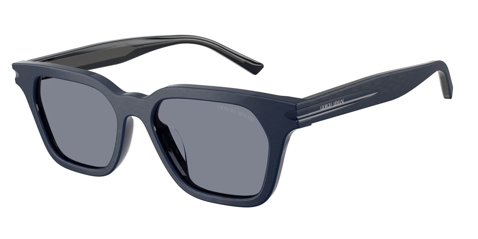 Das Bild zeigt die Giorgio Armani Sonnenbrille AR8251U in Blau