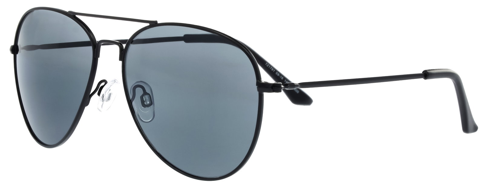 Das Bild zeigt die Sonnenbrille 721791 von der Marke Abele Optik in Schwarz matt.