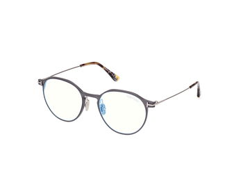 Das Bild zeigt die Korrektionsbrille FT5866-B 013 von der Marke Tom Ford in schwarz.