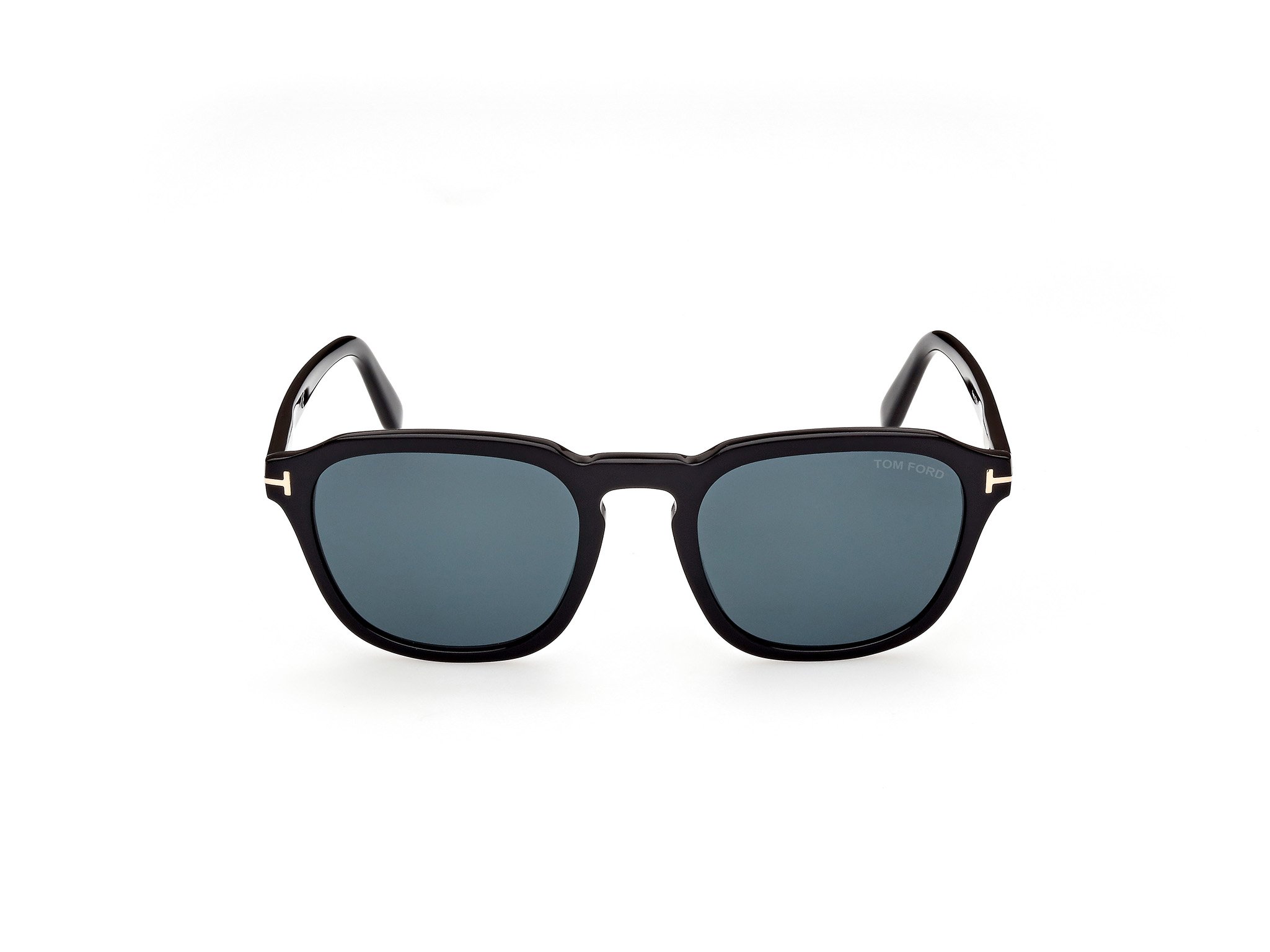 Das Bild zeigt die Sonnenbrille FT0931 der Marke Tom Ford in schwarz von vorne.