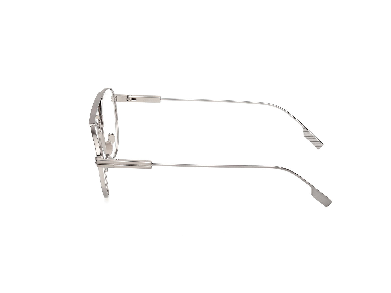 Das Bild zeigt die Korrektionsbrille EZ5287 016 von der Marke Zenga in Glänzend Satiniert Palladium.