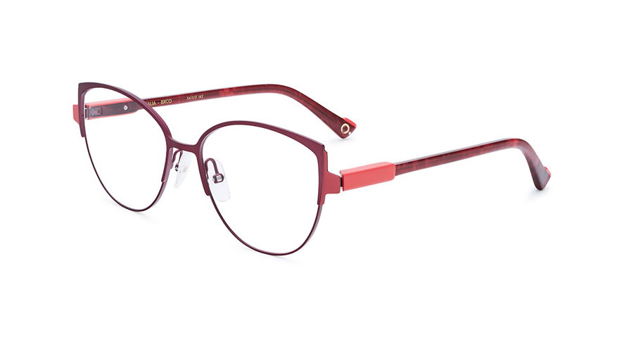 Etnia Barcelona Brille für Damen in dunkelrot Amalia BXCO