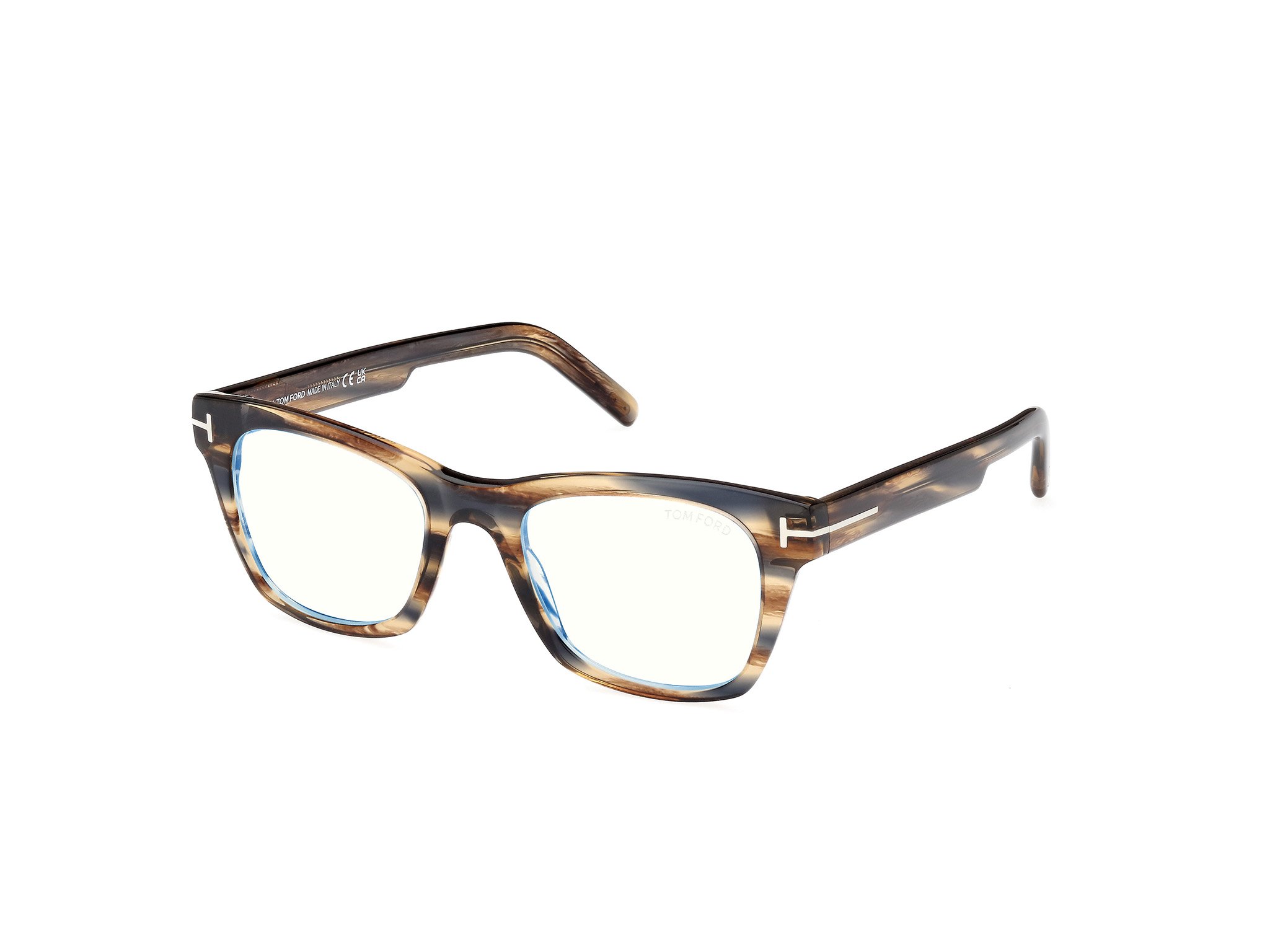 Tom Ford Brille für Herren in braun gemustert FT5886-B 045