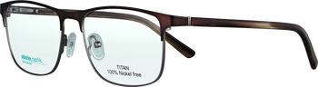 abele optik Brille 142311 in mattbraun