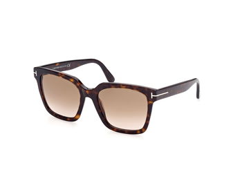Das Bild zeigt die Sonnenbrille FT0952 52F von der Marke Tom Ford in schwarz.