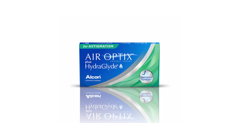 Air Optix Plus HydraGlyde for Astigmatism, Alcon (6 Stk.)
