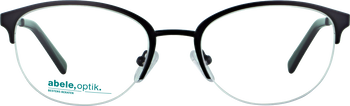 Das Bild zeigt die Korrektionsbrille 142261 von der Marke Abele Optik in schwarz matt.
