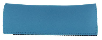 Das Bild zeigt ein rechteckiges Brillenetui in blau.