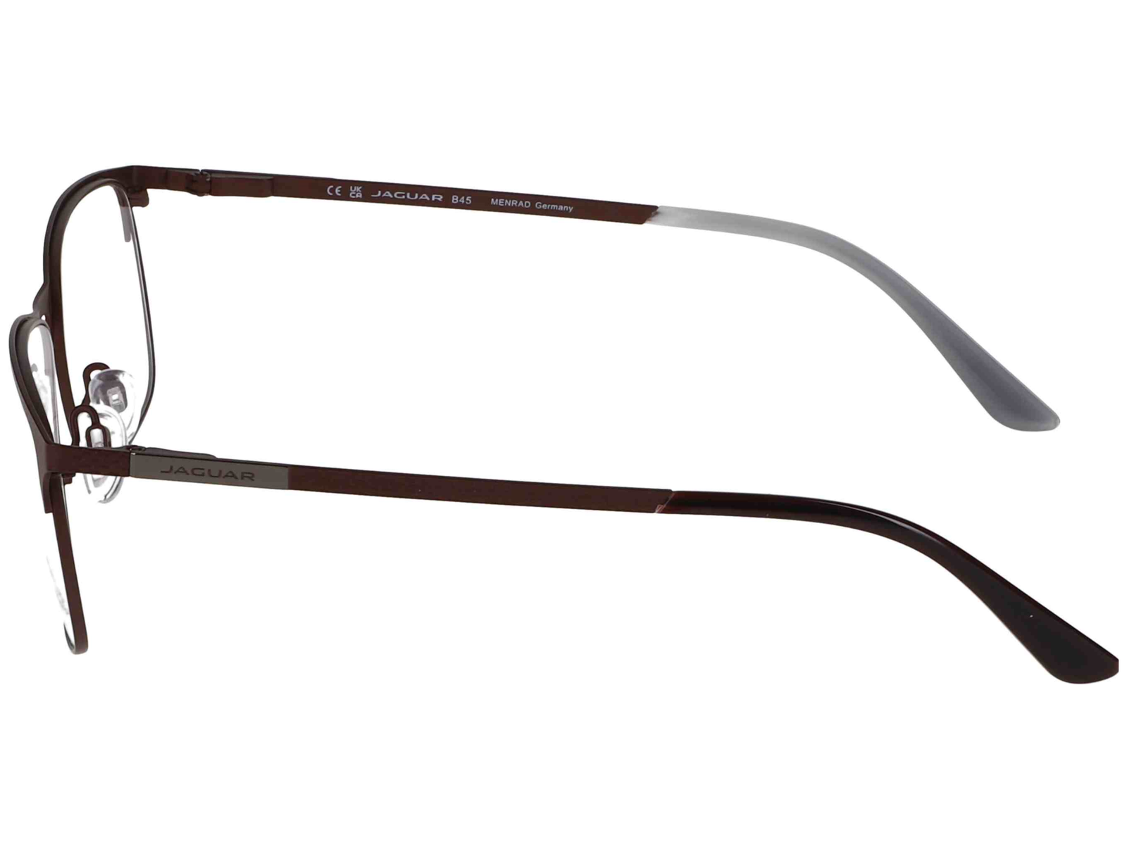 Das Bild zeigt die Korrektionsbrille 3123 2100 von der Marke Jaguar in rot.
