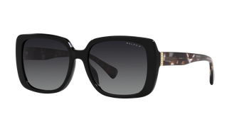 Ralph Sonnenbrille für Damen in Schwarz/Havanna RA5298U 5001T3 55