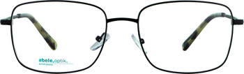 Das Bild zeigt die Korrektionsbrille 143301 von der Marke Abele Optik in schwarz.