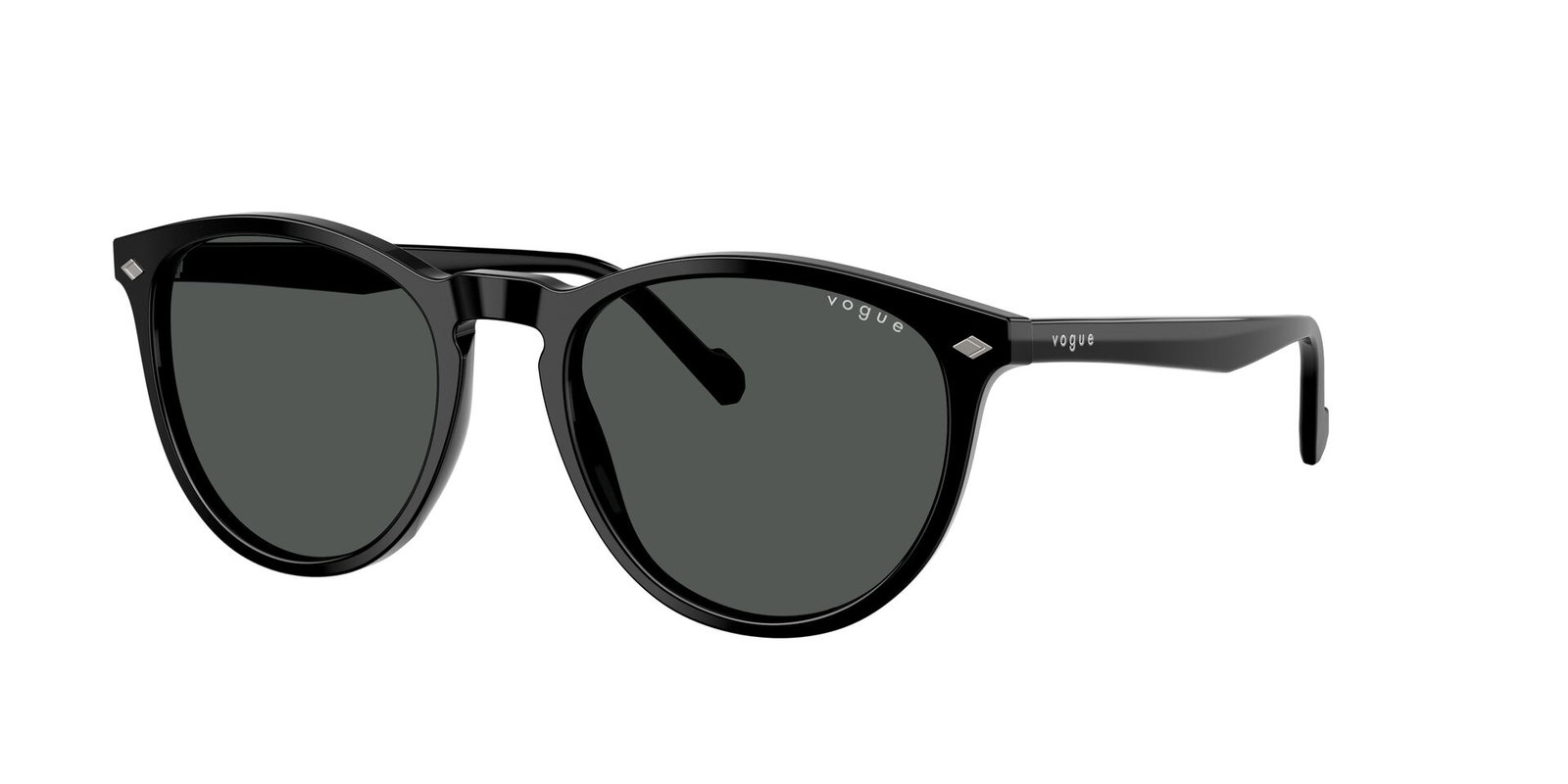 Das Bild zeigt die Sonnenbrille VO5599S von der Marke Vogue in Schwarz.