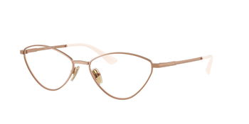 Das Bild zeigt die Korrektionsbrille 4325 von der Marke Vogue in Gold.