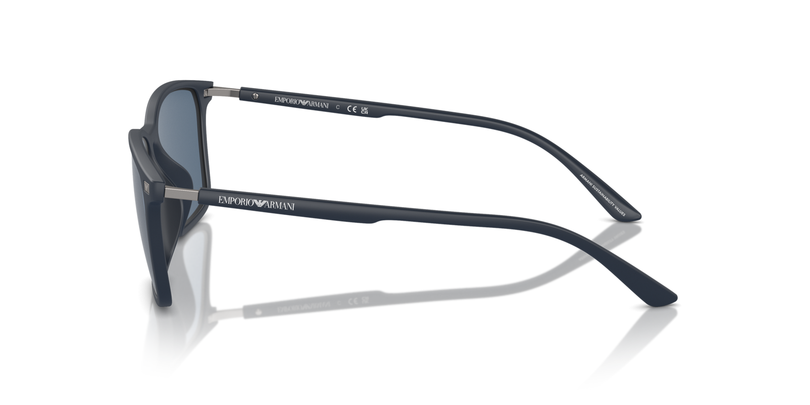Das Bild zeigt die Sonnenbrille EA4223 508880 von der Marke Emporio Armani in blau.