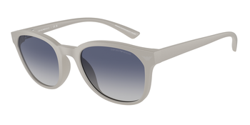 Das Bild zeigt die Sonnenbrille EA4225U 610087 von der Marke Emporio Armani in hellgrau.