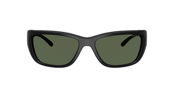 Das Bild zeigt die Sonnenbrille 4353 von Arnette in der Farbe Schwarz.